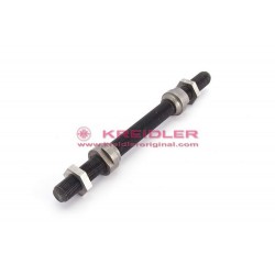 Achse vollst. mit Konus und Mutter M12x1