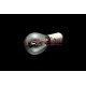 Glühlampe C6V 15/15 W DIN 72601 weiss