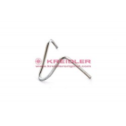 Retaining spring for head lamp