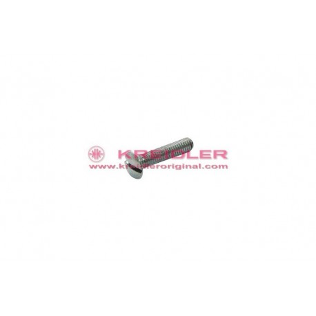 Linsenschraube mit Schlitz M4x20 verchromt