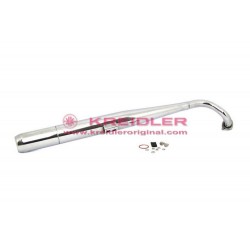Exhaust system cpl. with accesories 6,25 hp