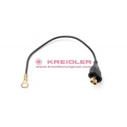 Cable de masa 190mm negro BOSCH