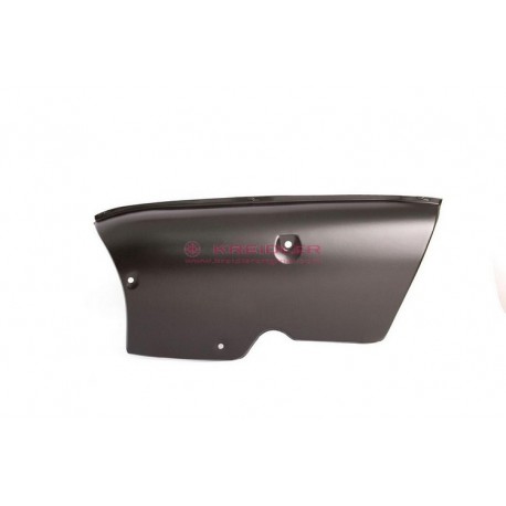 Motorscherm links RS Ral 9005 matzwart
