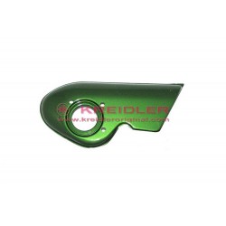 Tapa motor/chasis izquierdo verde metálico
