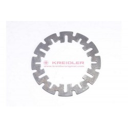 Inner friction disk with sleeves