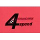 Abziehbild 4 SPEED GRAND PRIX für Rahmen