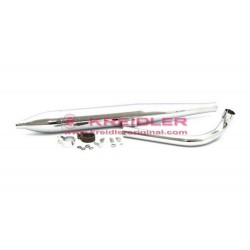 Exhaust system cpl. with accessories