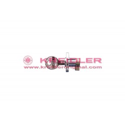 Tool box lock without steering lock