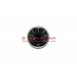 Tachometer 36.000 rotation with chromium rin