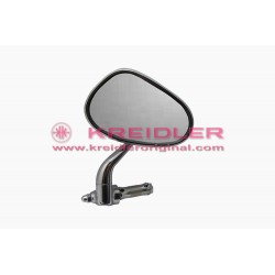 Oval mirror left handlebar mounting