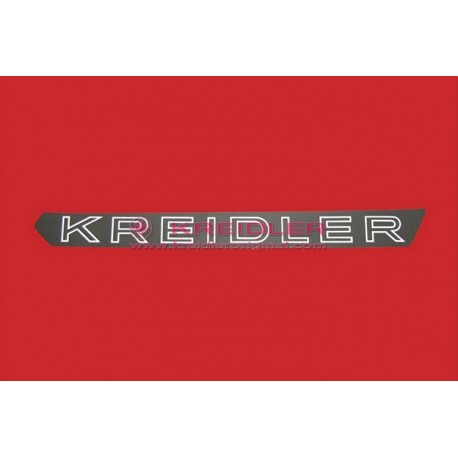 Adhesivo depósito derecho KREIDLER negro/bla