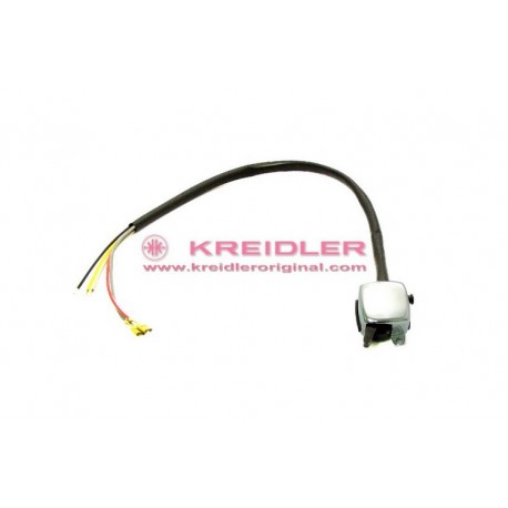 Handlebar switch with chromium cap 5 wire