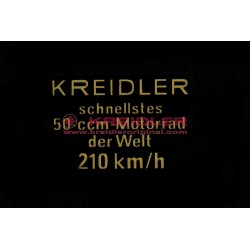 Adhesivo 210Km trasero