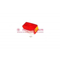 Rear light glass with side reflectors ULO