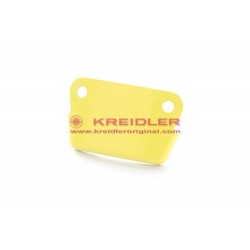 Cover plate  signal red