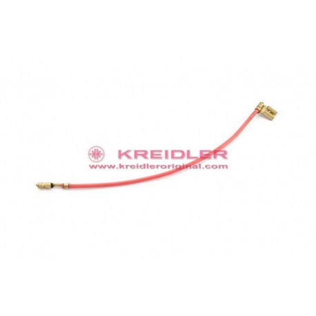Conector CC rojo
