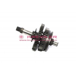 Counter shaft witk gear weel cpl. 2 speed