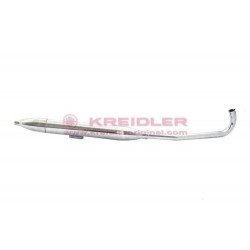 Muffler with pipe