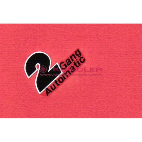 Abziehbild "Automatic"   2-Gang