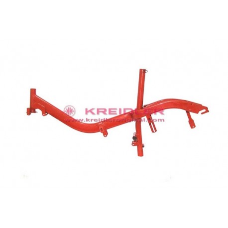 Frame compleet verv.235.02.83a vulkaanrood