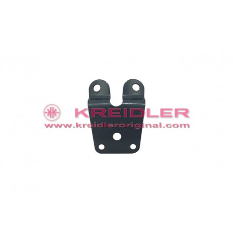 Kentekenhouder metaal effect blauw