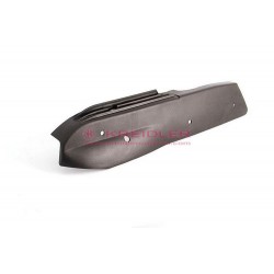 Cubierto motor/chasis izq. negro mate