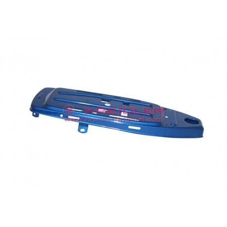 Luggage carrier metalic blue
