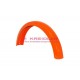 Rear fender varnished orange