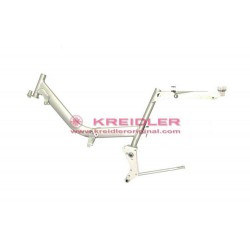Frame aluminium metal effect