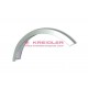 Front fender aluminium metal effect