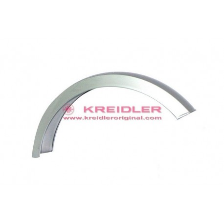 Front fender aluminium metal effect