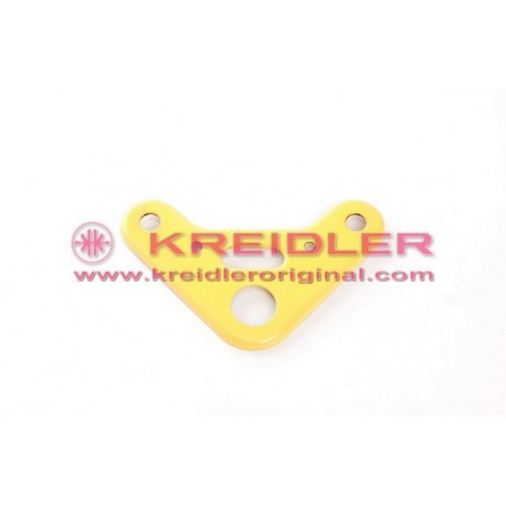 Kopfplatte signalgelb