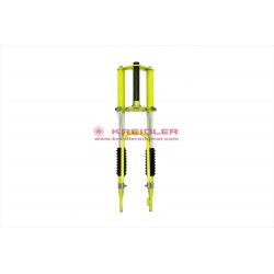 Front fork signal yellow