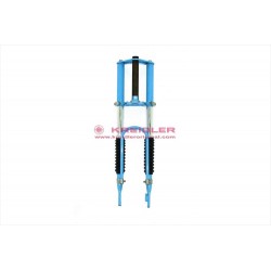 Suspensión azul capri