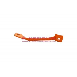 Soporte faro delantero izquierdo naranja