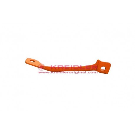 Scheinwerferhalter links orange