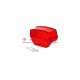 Rear light glass