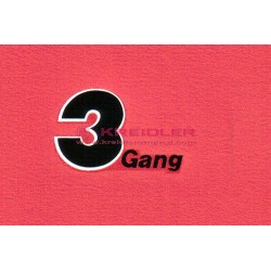 Autocollant 3 vitesse