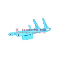 Entretoise sans serrure bleu capri