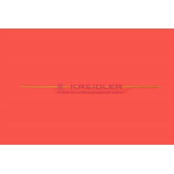 Ruban décoratif or 600mm