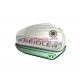 Fuel tank chrome/resada green