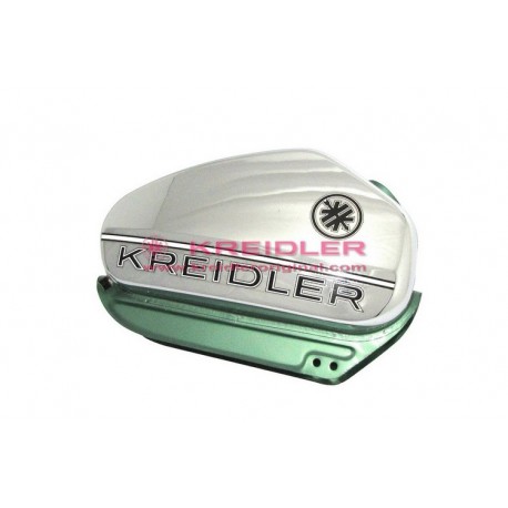 Fuel tank chrome/resada green
