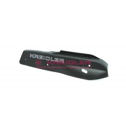 Cubierto motor/chasis derecho negro mate