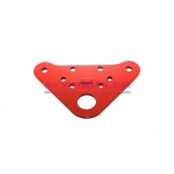 Blindage de fourche rouge vulcanique