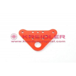 Blindage de fourche rouge orangé