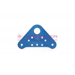 Fork cover plate metalic blue