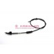 Front wheel brake cable cpl.