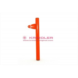 Tubo central rojo/naranja