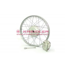 Front wheel cpl. without tire